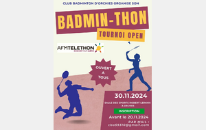 Tournoi pour le Téléthon à Orchies